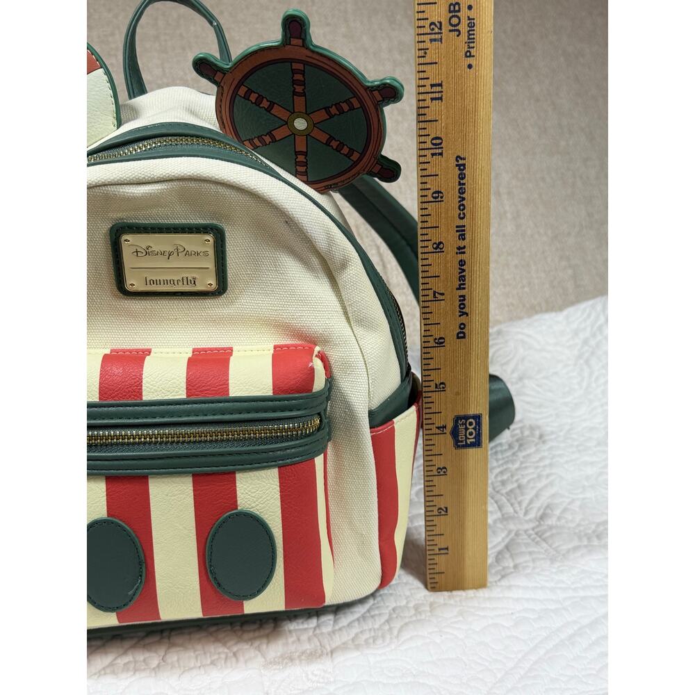 LOUNGEFLY JUNGLE CRUISE KIDS MINI BACKPACK BAG MICKEY MOUSE MAIN ATTRACTION - Picture 9 of 16